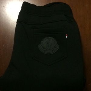 Moncler Sweatpants Size Large Black
